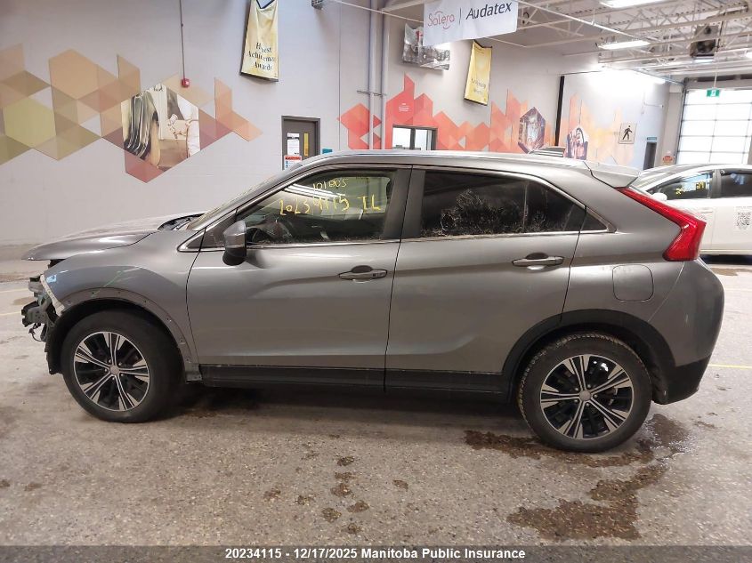 2019 Mitsubishi Eclipse Cross Se VIN: JA4AT4AA0KZ604439 Lot: 20234115