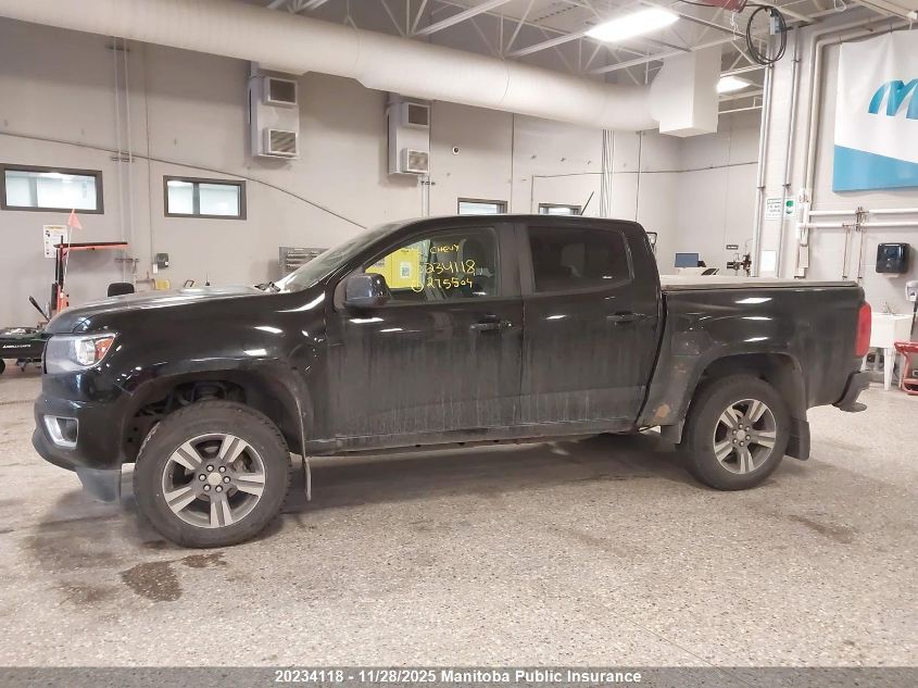 2016 Chevrolet Colorado Lt Crew Cab VIN: 1GCGTCE3XG1275504 Lot: 20234118