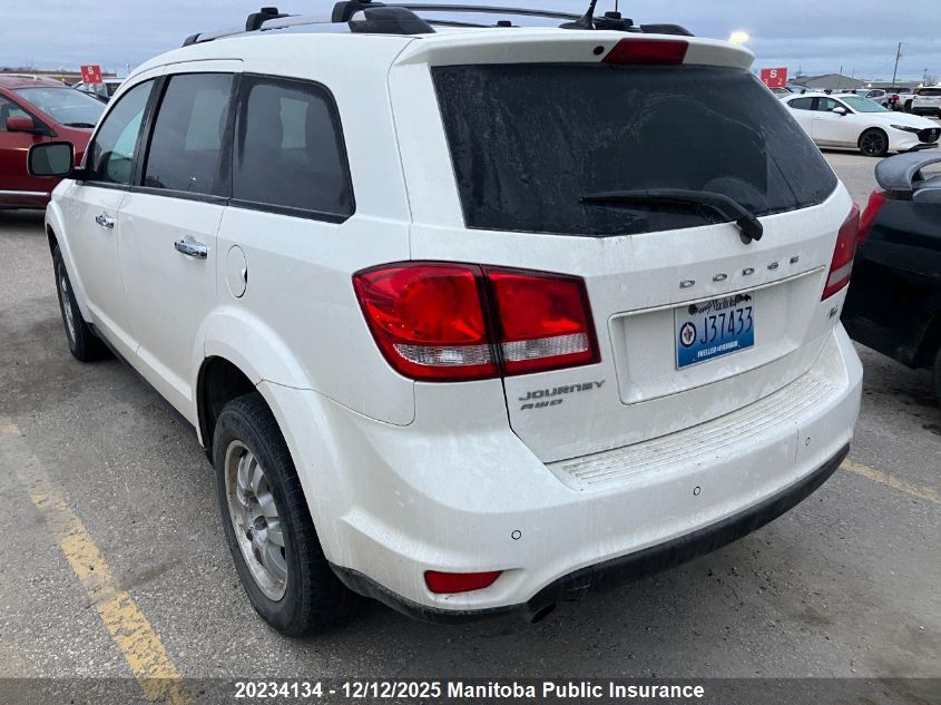 2012 Dodge Journey R/T VIN: 3C4PDDFG0CT212161 Lot: 20234134