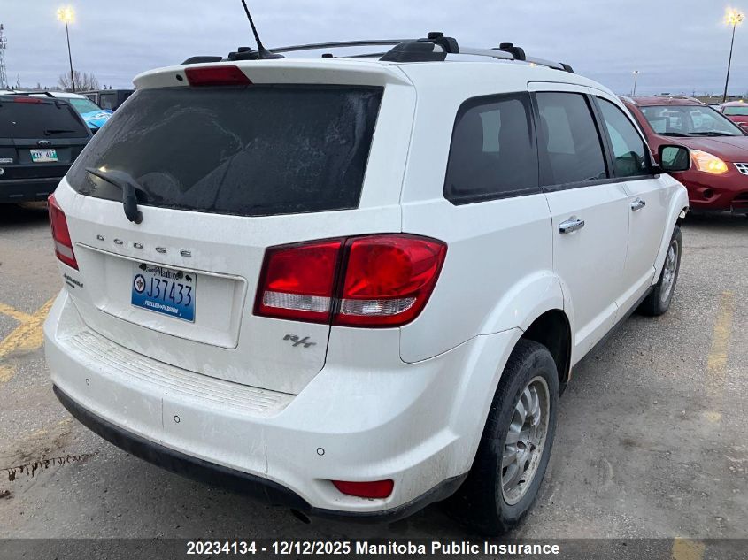 2012 Dodge Journey R/T VIN: 3C4PDDFG0CT212161 Lot: 20234134