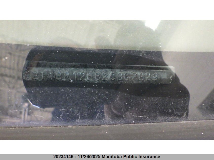 2002 Toyota Corolla VIN: 2T1BR12E82C867829 Lot: 20234146