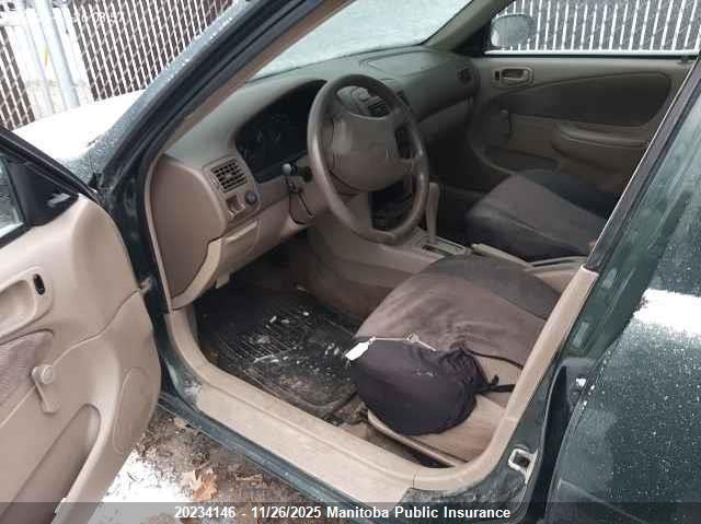 2002 Toyota Corolla VIN: 2T1BR12E82C867829 Lot: 20234146