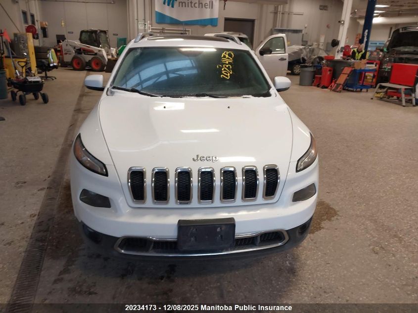 2015 Jeep Cherokee Limited VIN: 1C4PJMDS2FW508801 Lot: 20234173