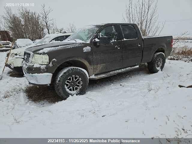 2008 Ford F150 Supercrew VIN: 1FTPW14V58KE69917 Lot: 20234193