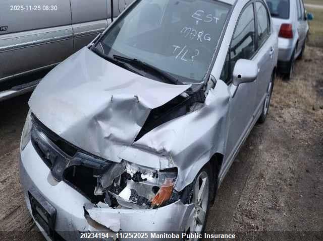 2007 Honda Civic Lx VIN: 1HGFA165X7L800461 Lot: 20234194