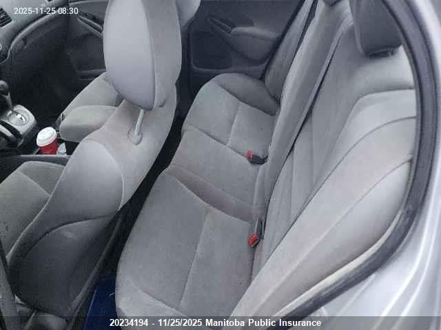 2007 Honda Civic Lx VIN: 1HGFA165X7L800461 Lot: 20234194