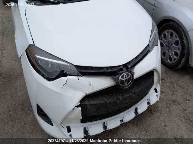 2018 Toyota Corolla Le VIN: 2T1BURHE5JC120076 Lot: 20234197