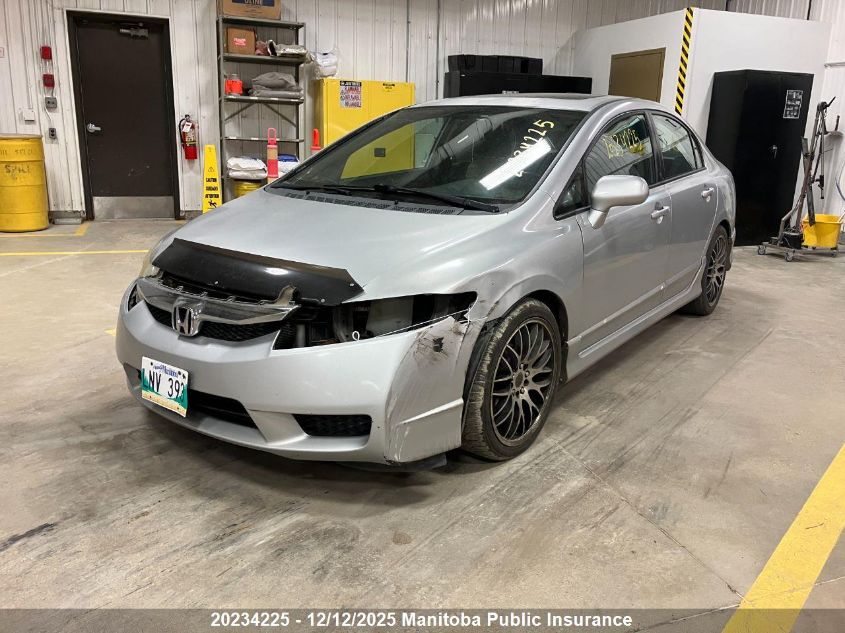 2009 Honda Civic Lx VIN: 2HGFA16659H030954 Lot: 20234225