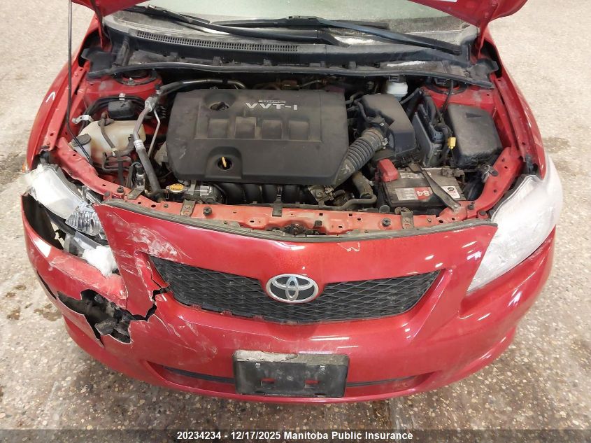 2010 Toyota Corolla Le VIN: 2T1BU4EE7AC377229 Lot: 20234234