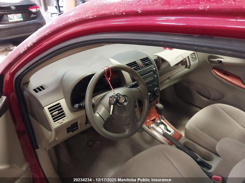 2010 Toyota Corolla Le VIN: 2T1BU4EE7AC377229 Lot: 20234234