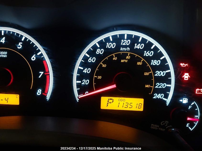 2010 Toyota Corolla Le VIN: 2T1BU4EE7AC377229 Lot: 20234234