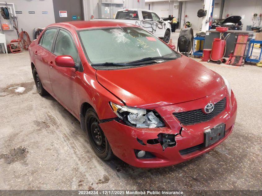 2010 Toyota Corolla Le VIN: 2T1BU4EE7AC377229 Lot: 20234234