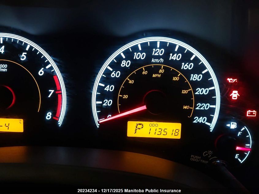 2010 Toyota Corolla Le VIN: 2T1BU4EE7AC377229 Lot: 20234234