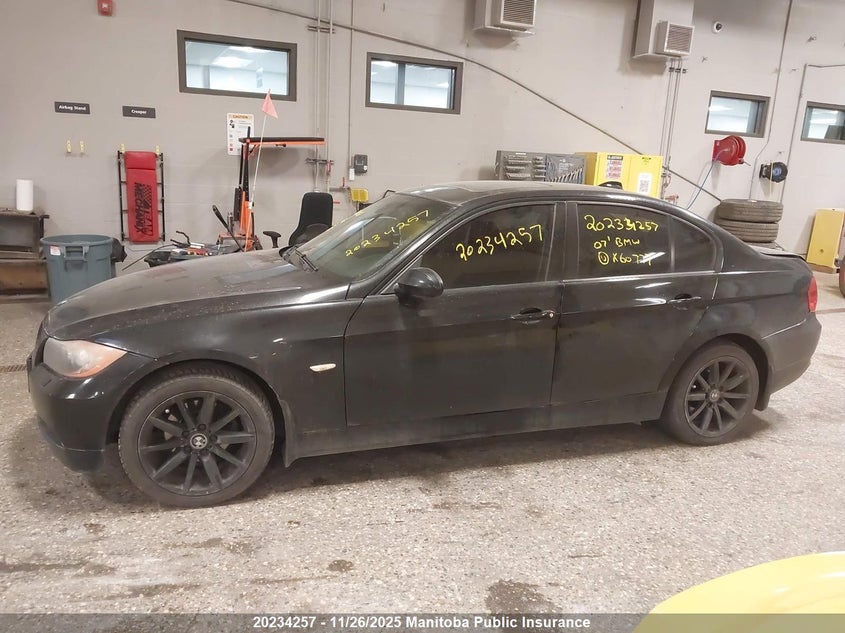 2007 BMW 328Xi VIN: WBAVC93587KX60777 Lot: 20234257