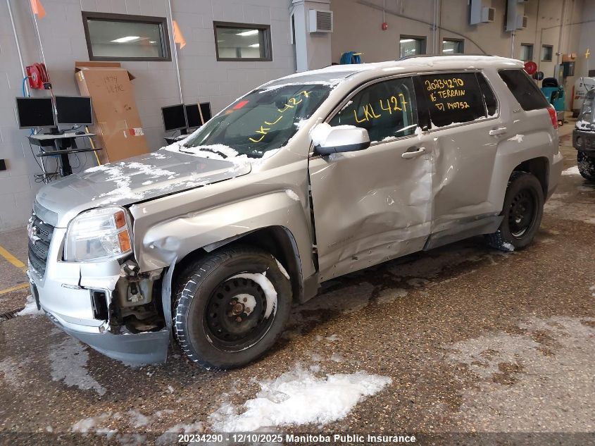 2016 GMC Terrain Sle VIN: 2GKALNEK9G6140752 Lot: 20234290