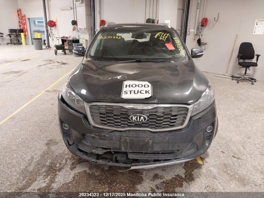 2019 Kia Sorento Ex V6 VIN: 5XYPHDA59KG548763 Lot: 20234323