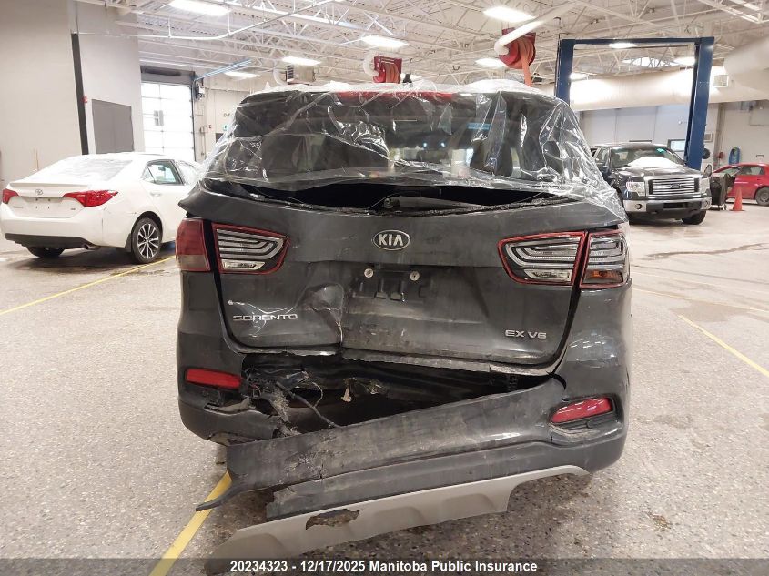 2019 Kia Sorento Ex V6 VIN: 5XYPHDA59KG548763 Lot: 20234323