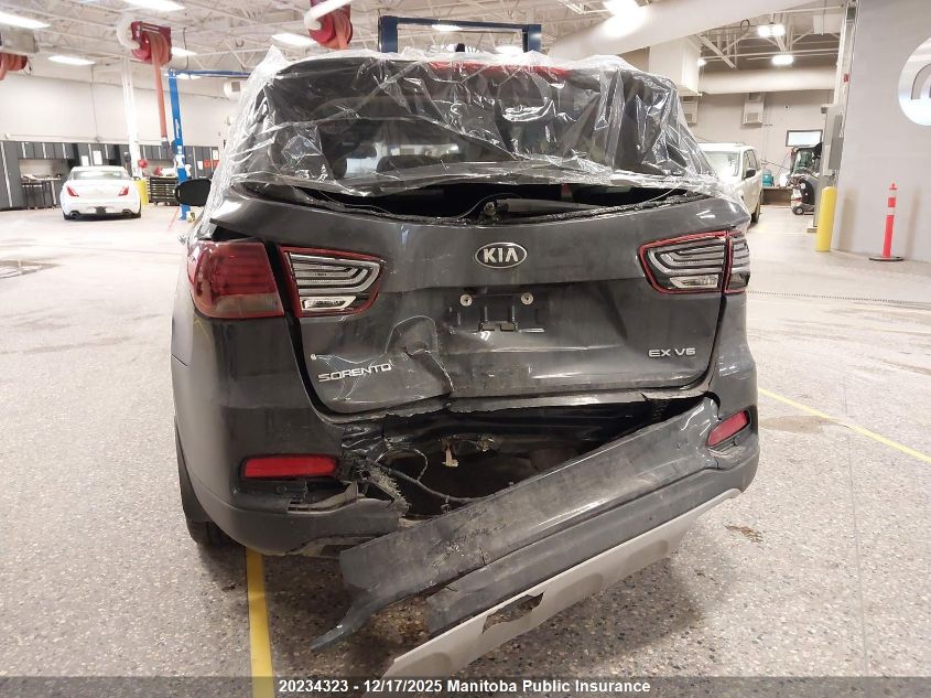 2019 Kia Sorento Ex V6 VIN: 5XYPHDA59KG548763 Lot: 20234323