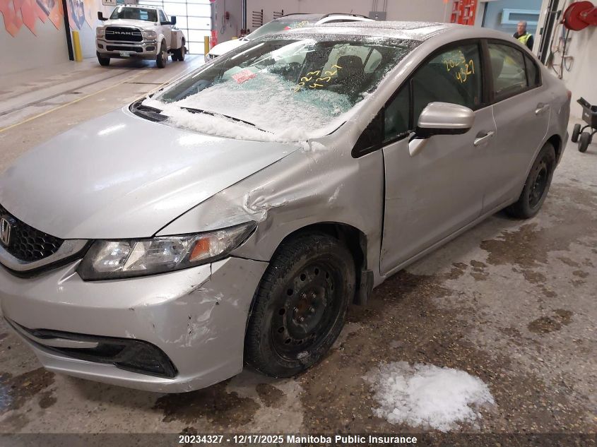 2015 Honda Civic Ex VIN: 2HGFB2F57FH018908 Lot: 20234327