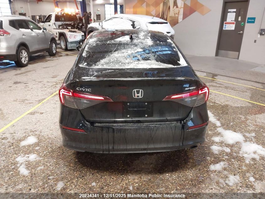 2025 Honda Civic Sport VIN: 2HGFE2F51SH102465 Lot: 20234341