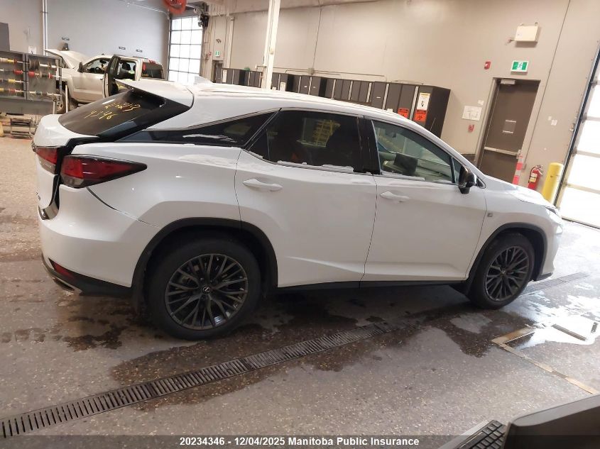 2021 Lexus Rx350 VIN: 2T2YZMDA6MC288830 Lot: 20234346