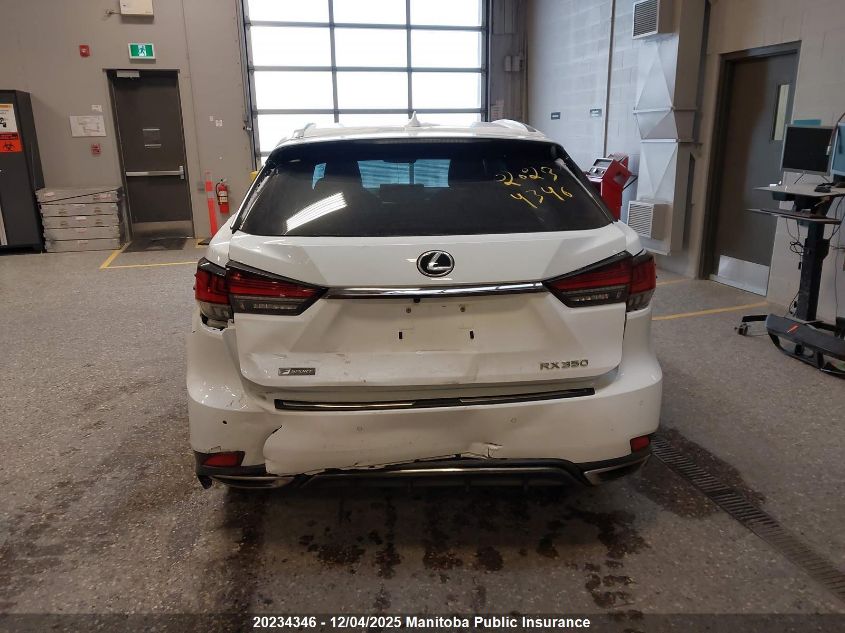 2021 Lexus Rx350 VIN: 2T2YZMDA6MC288830 Lot: 20234346