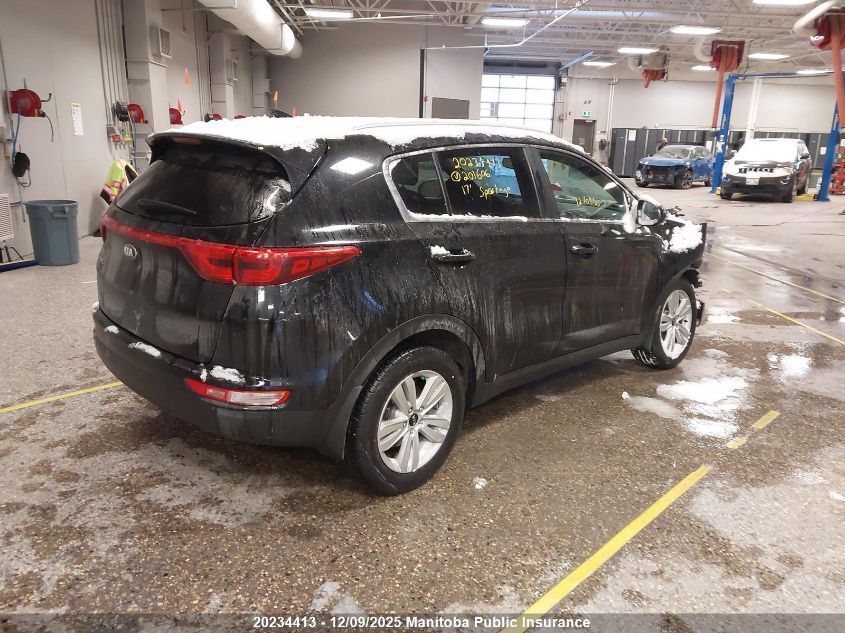 2017 Kia Sportage Lx VIN: KNDPMCAC9H7201606 Lot: 20234413