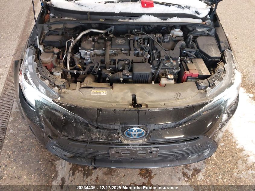 2024 Toyota Corolla Le Hybrid VIN: JTDBDMHE6RJ007899 Lot: 20234435