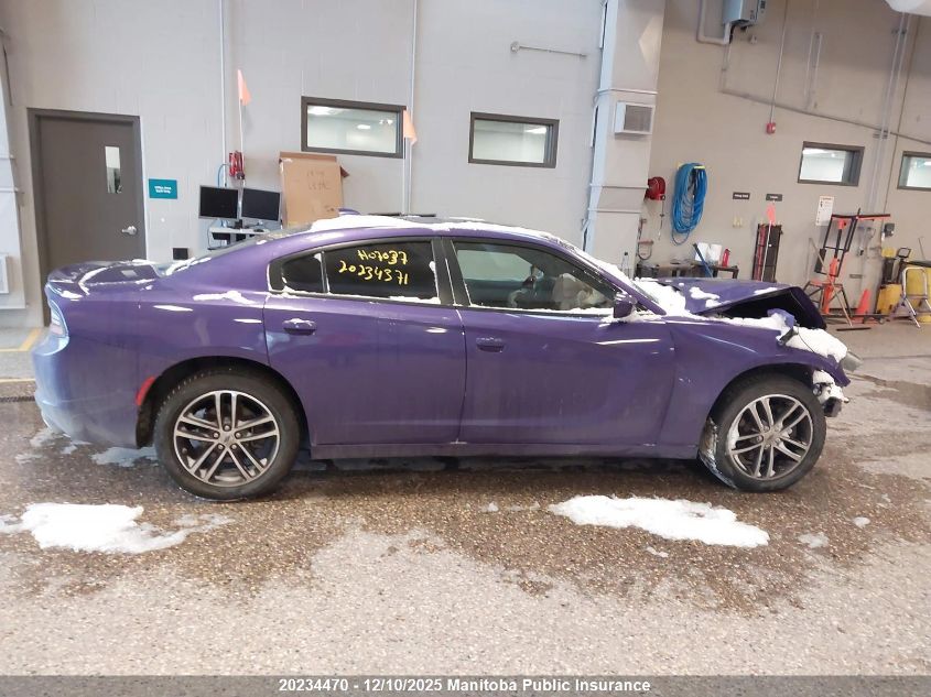 2019 Dodge Charger Sxt VIN: 2C3CDXJG1KH647709 Lot: 20234470