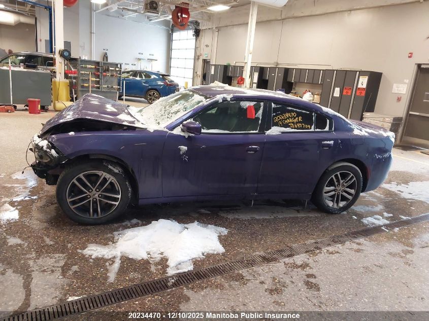 2019 Dodge Charger Sxt VIN: 2C3CDXJG1KH647709 Lot: 20234470