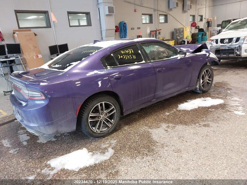 2019 Dodge Charger Sxt VIN: 2C3CDXJG1KH647709 Lot: 20234470