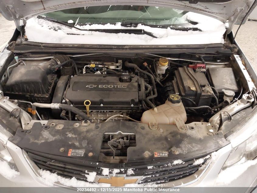 2017 Chevrolet Sonic Lt VIN: 1G1JD5SH9H4157743 Lot: 20234492