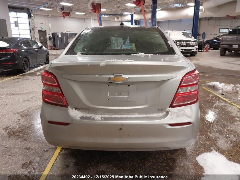 2017 Chevrolet Sonic Lt VIN: 1G1JD5SH9H4157743 Lot: 20234492