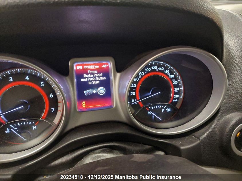 2014 Dodge Journey Sxt VIN: 3C4PDCCG1ET106870 Lot: 20234518