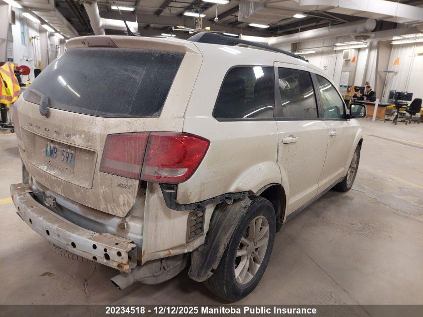 2014 Dodge Journey Sxt VIN: 3C4PDCCG1ET106870 Lot: 20234518