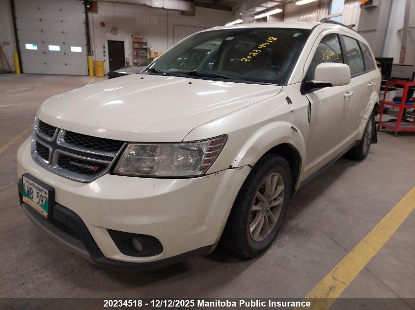 2014 Dodge Journey Sxt VIN: 3C4PDCCG1ET106870 Lot: 20234518