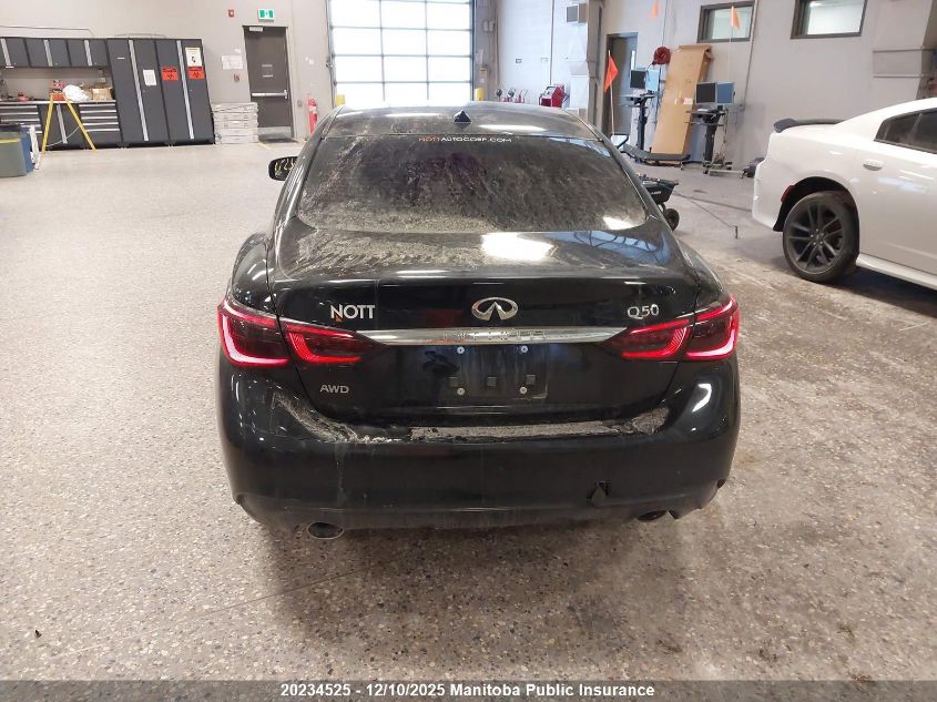 2018 Infiniti Q50 Sport 3.0T VIN: JN1EV7ARXJM442617 Lot: 20234525