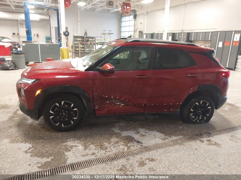 2021 Chevrolet Trailblazer Ls Turbo VIN: KL79MRSL9MB042150 Lot: 20234530