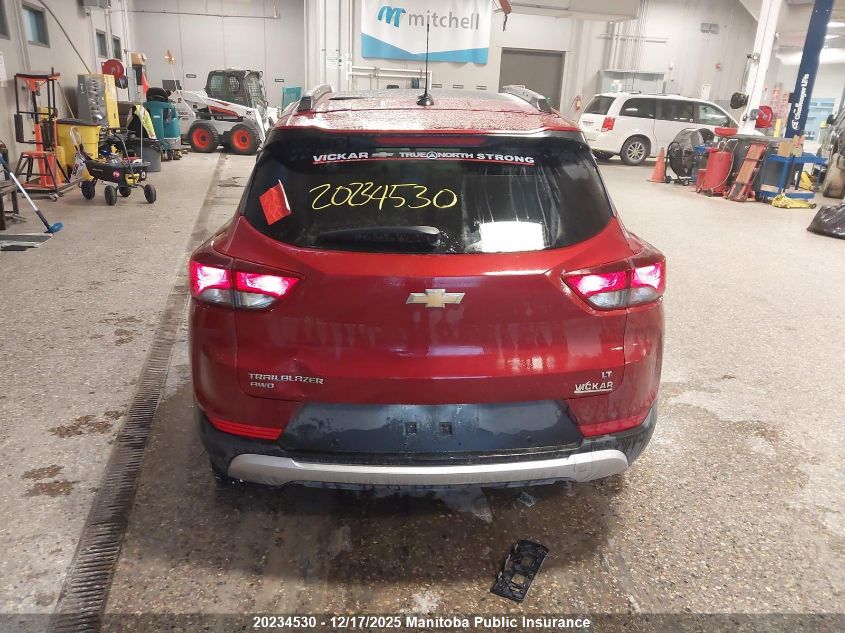 2021 Chevrolet Trailblazer Ls Turbo VIN: KL79MRSL9MB042150 Lot: 20234530