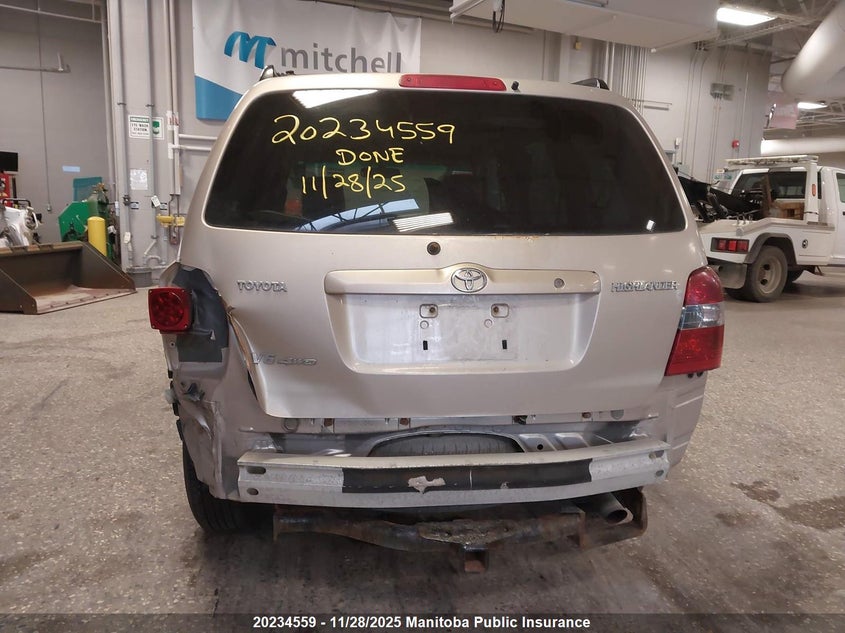JTEHP21A950118228 2005 TOYOTA HIGHLANDER photo no. 6