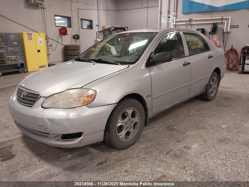 2T1BR32E65C920768 2005 TOYOTA COROLLA photo no. 2