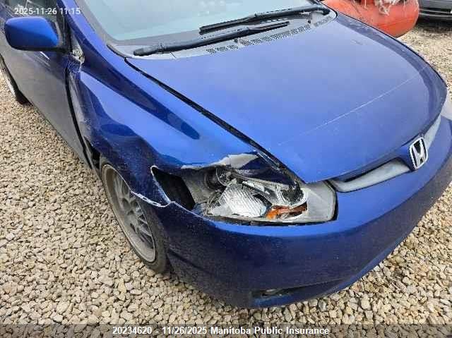 2006 Honda Civic Si VIN: 2HGFG21526H100165 Lot: 20234620