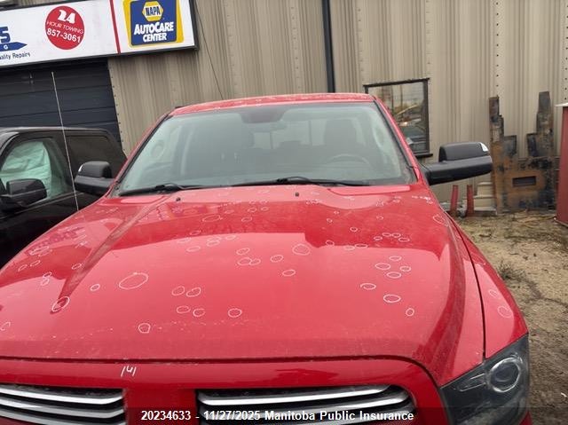 2014 Dodge Ram 1500 Sport Quad Cab VIN: 1C6RR7HT5ES182138 Lot: 20234633