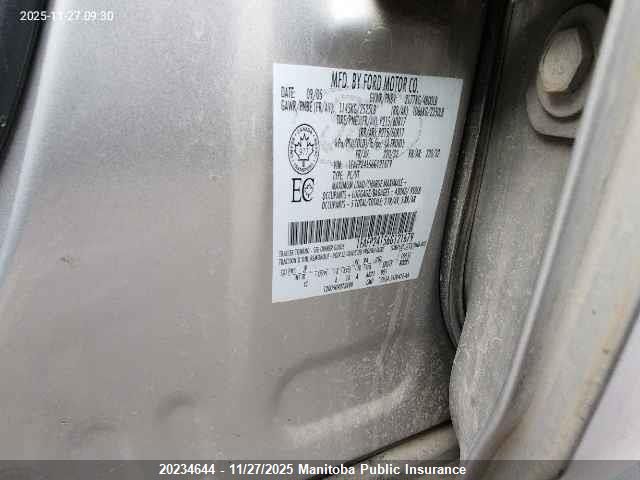 2006 Ford Five Hundred Sel VIN: 1FAFP24156G121679 Lot: 20234644