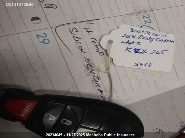 2014 Dodge Grand Caravan Se VIN: 2C4RDGBG6ER384779 Lot: 20234645