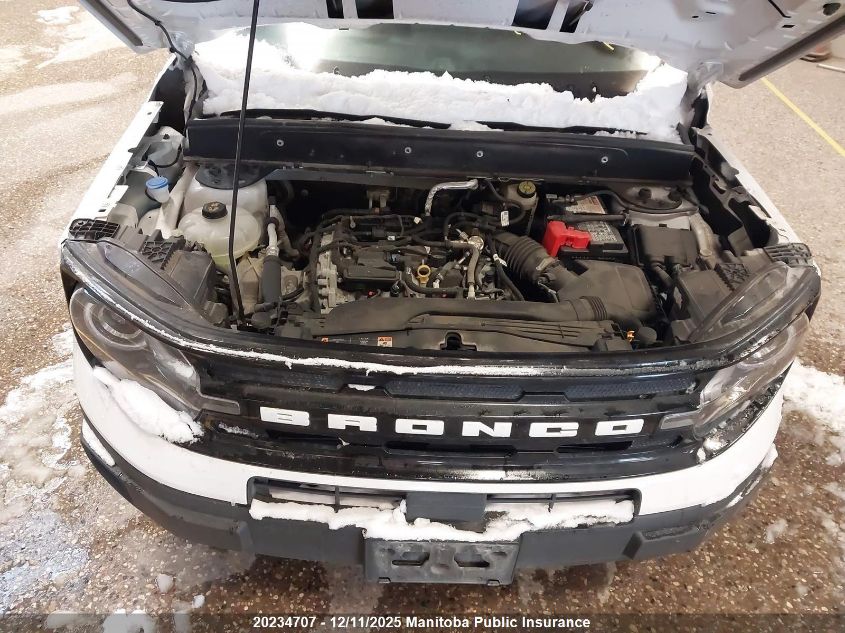 2021 Ford Bronco Sport Outer Banks VIN: 3FMCR9C60MRB18705 Lot: 20234707