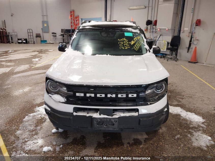 2021 Ford Bronco Sport Outer Banks VIN: 3FMCR9C60MRB18705 Lot: 20234707