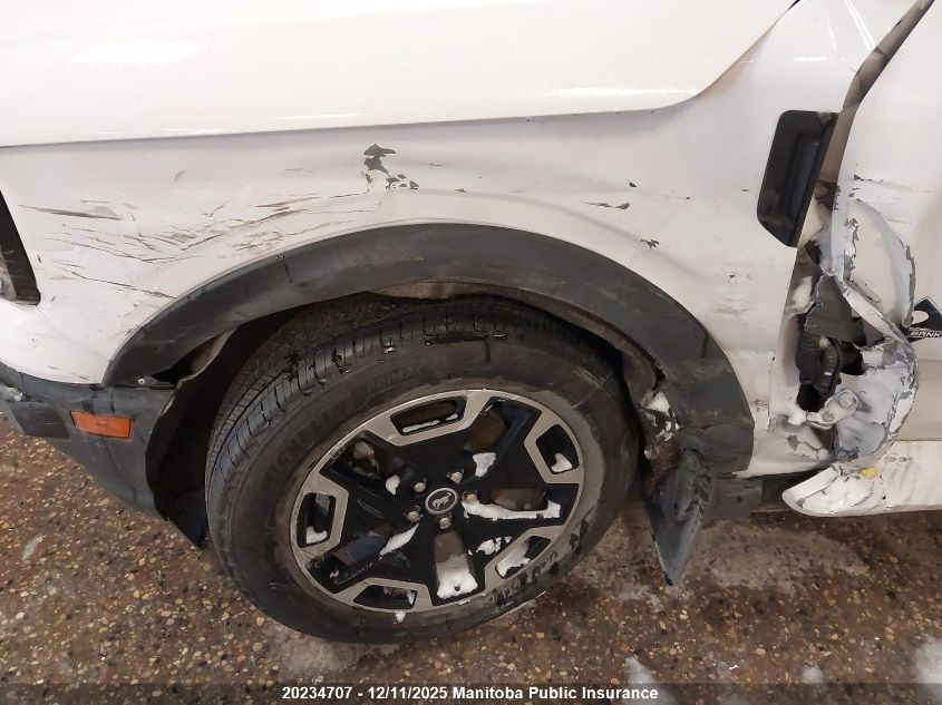 2021 Ford Bronco Sport Outer Banks VIN: 3FMCR9C60MRB18705 Lot: 20234707