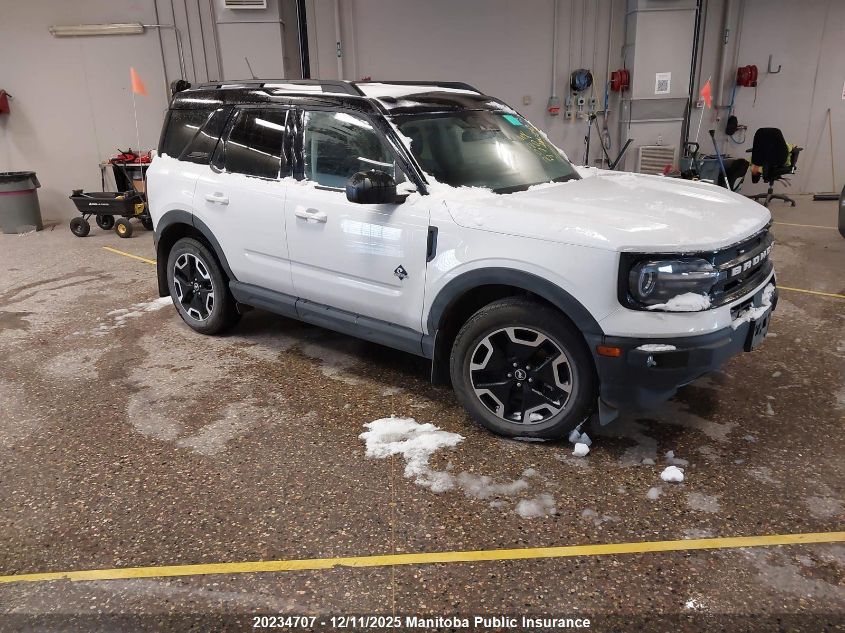 2021 Ford Bronco Sport Outer Banks VIN: 3FMCR9C60MRB18705 Lot: 20234707