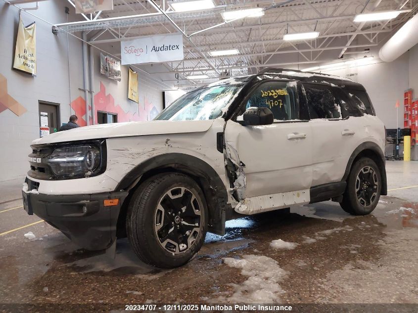 2021 Ford Bronco Sport Outer Banks VIN: 3FMCR9C60MRB18705 Lot: 20234707